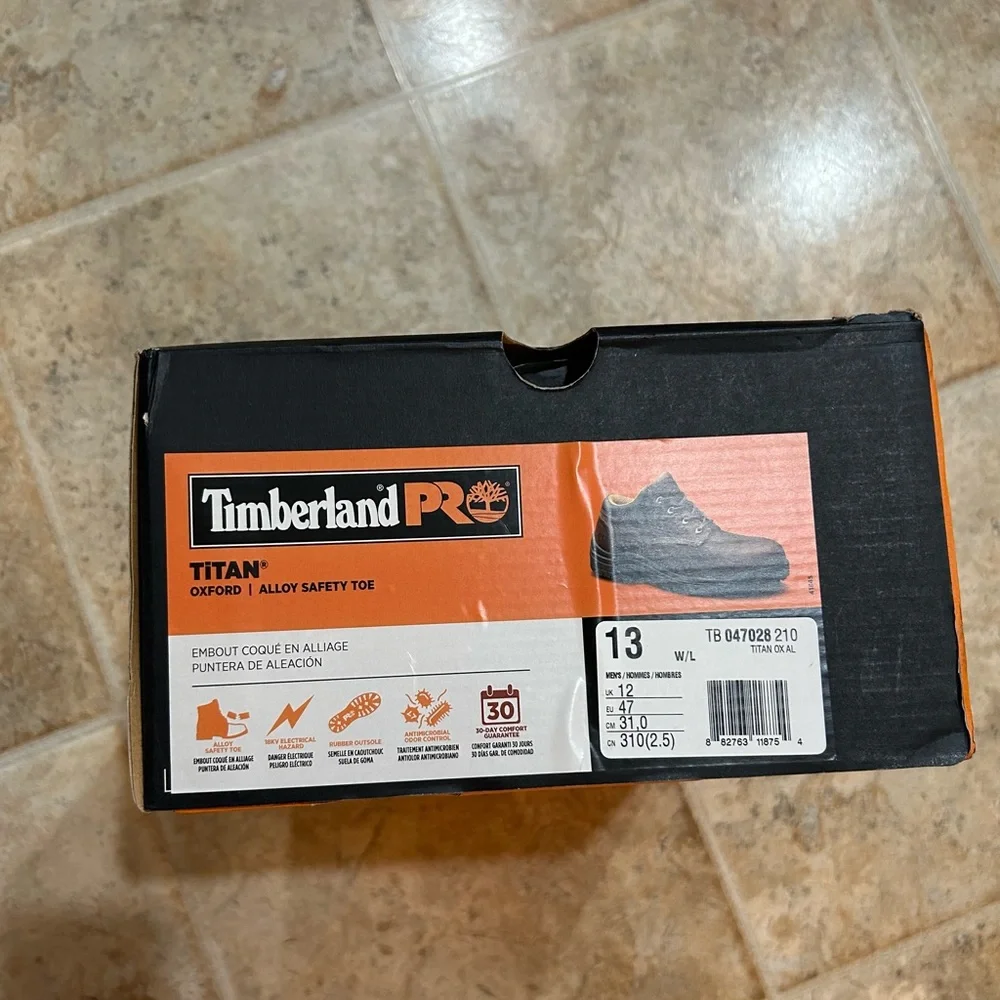 Timberland Pro Alloy Safety Toe (NIB)